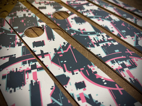 Cyber Glitch Rail Guards